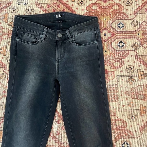 Paige Verdugo Ankle Jeans in Smoke Grey size 25 - Picture 4 of 10